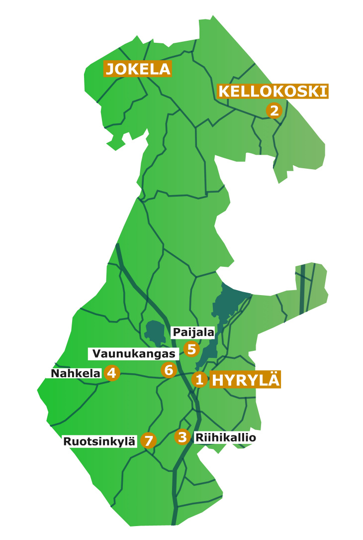 Opetuspaikat - Tuusulan kunnan www-sivut