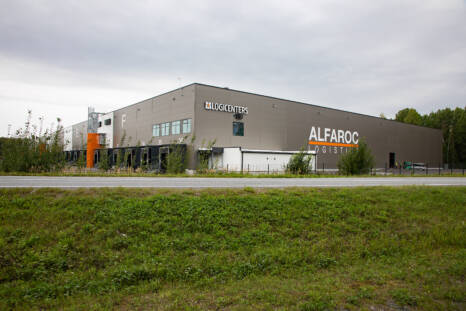 Alfaroc-yrityksen rakennus.